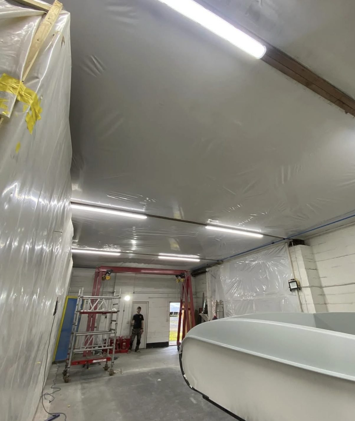 Commercial workshop LED battens